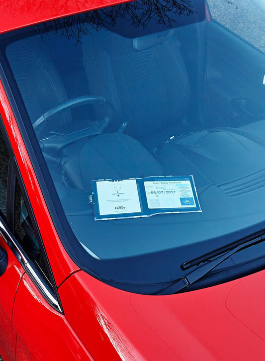 Blue Badge Display Wallet
