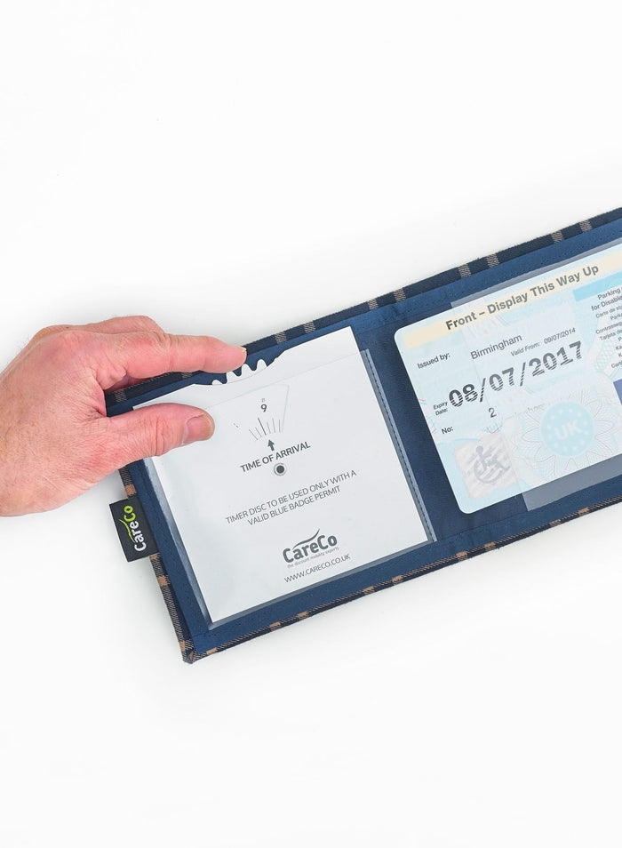 Blue Badge Display Wallet