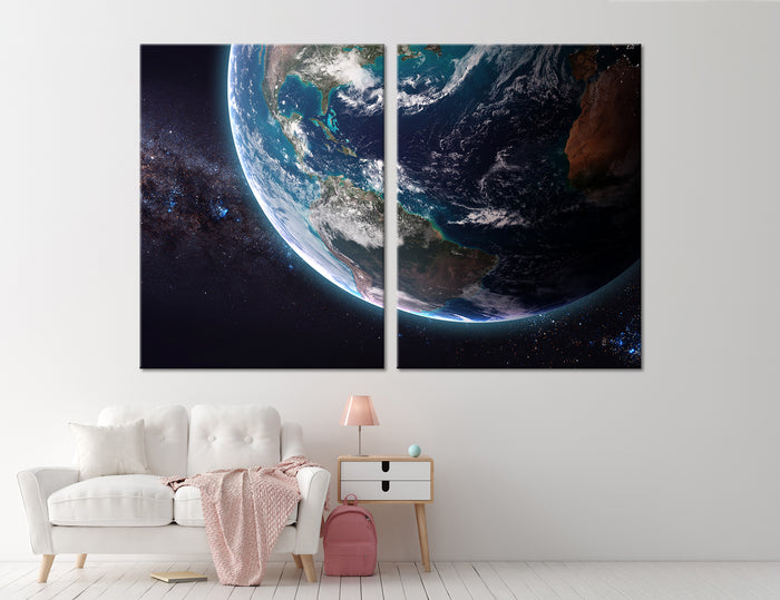 Blue Earth Canvas Print #6017