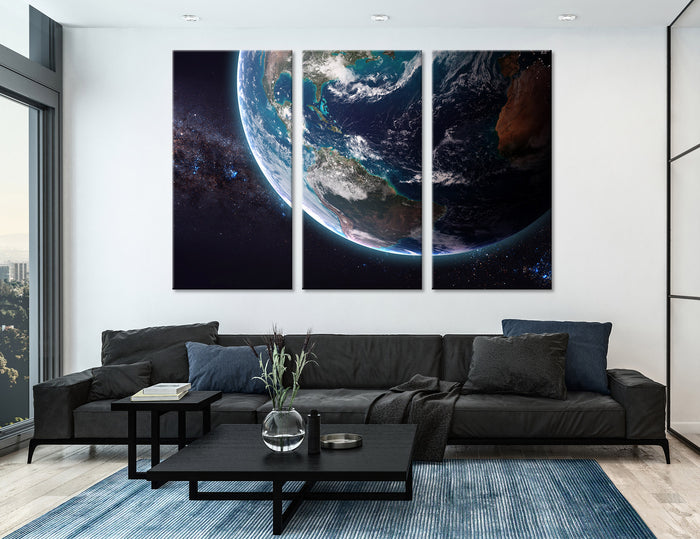 Blue Earth Canvas Print #6017