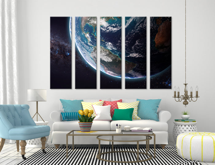 Blue Earth Canvas Print #6017