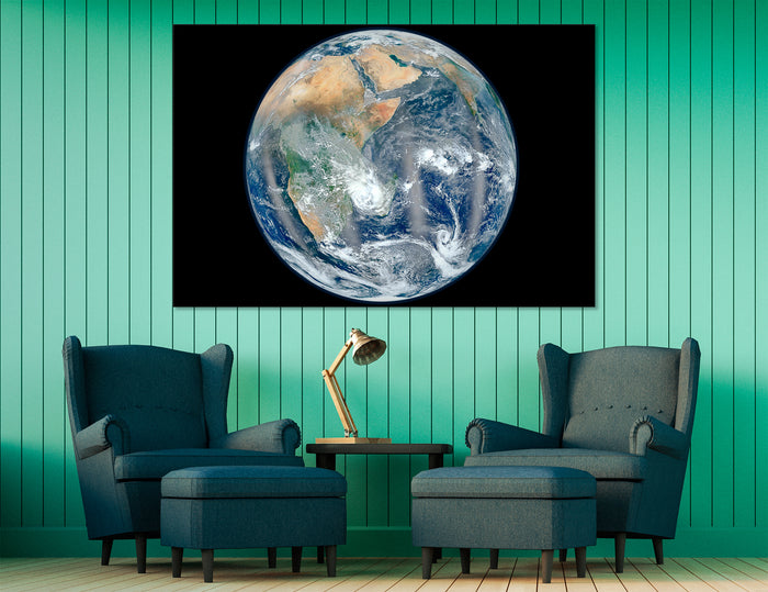 Blue Earth Canvas Print #6076