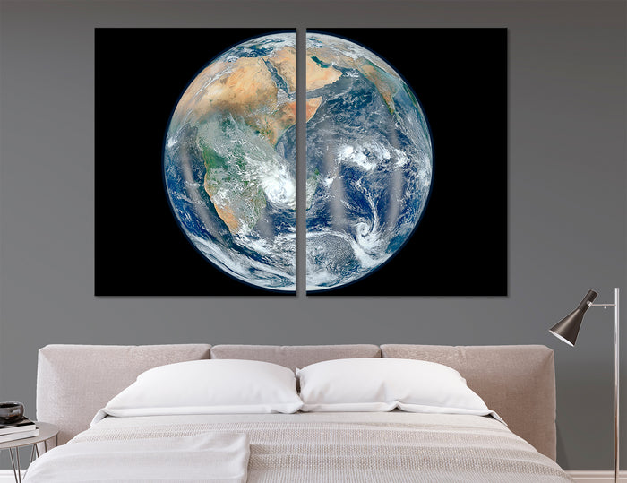Blue Earth Canvas Print #6076
