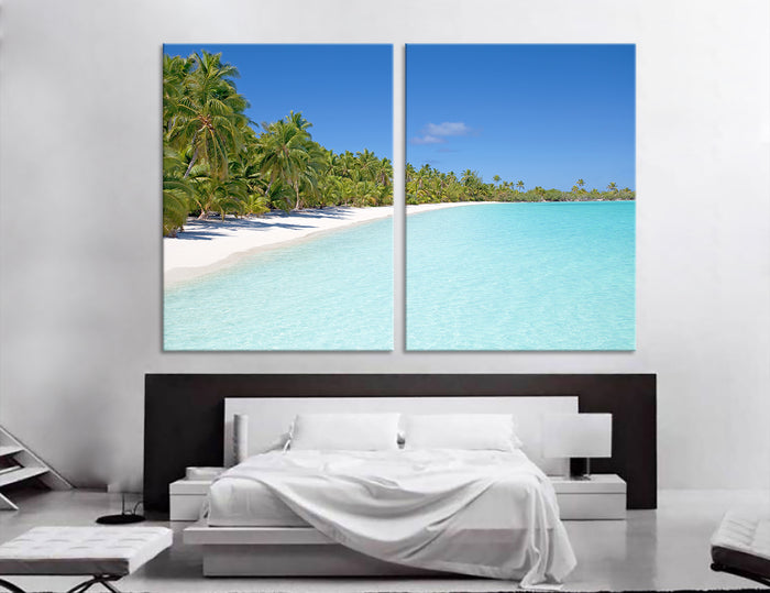Blue Lagoon Canvas Print #7171