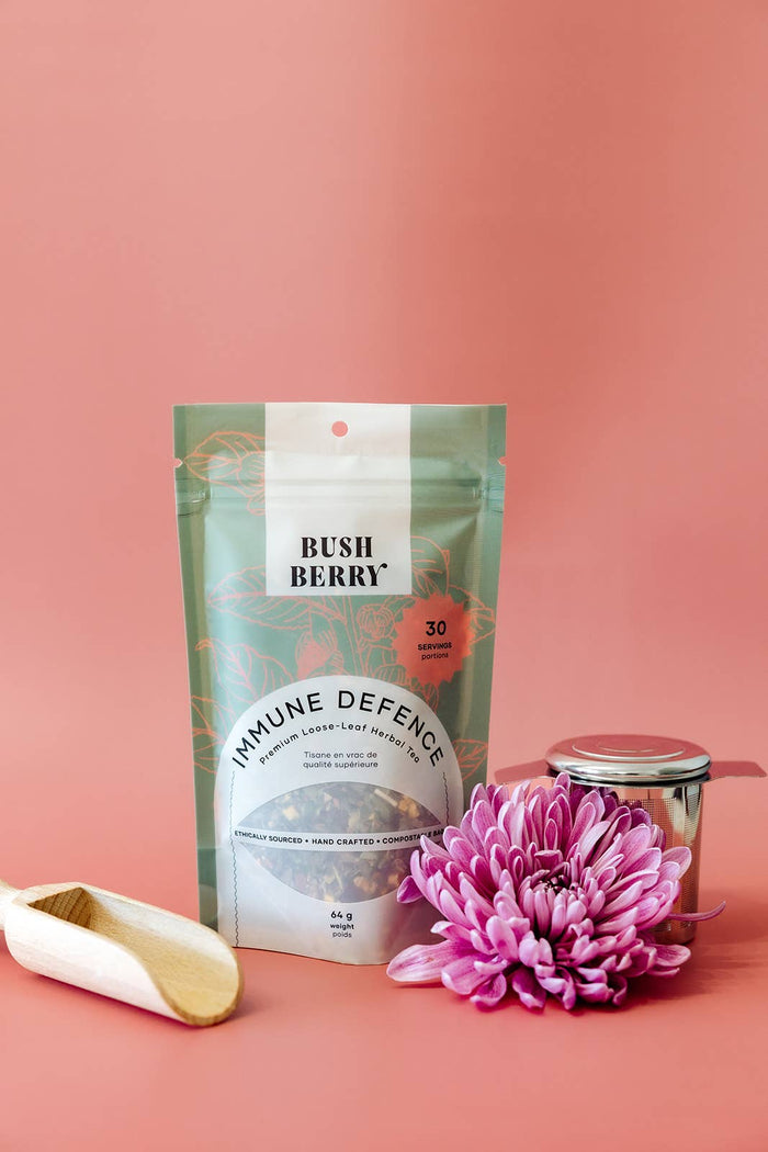BLUSH BERRY Organic Immune Defence Loose Leaf Tea