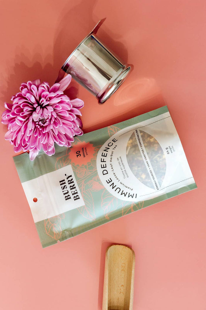 BLUSH BERRY Organic Immune Defence Loose Leaf Tea