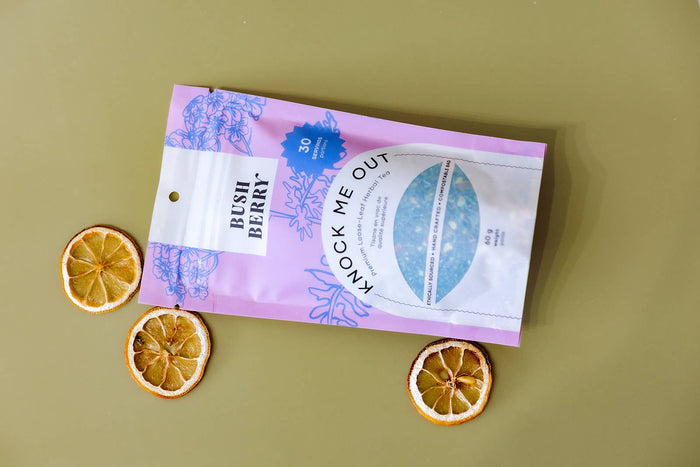 BLUSH BERRY Organic Knock Me Out Tea | With Valerian Root