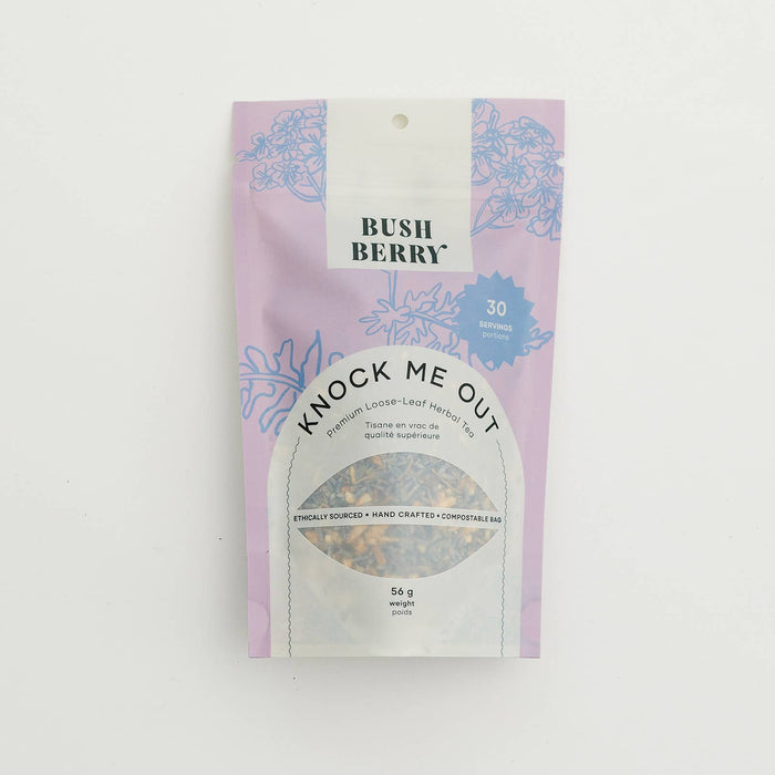 BLUSH BERRY Organic Knock Me Out Tea | With Valerian Root