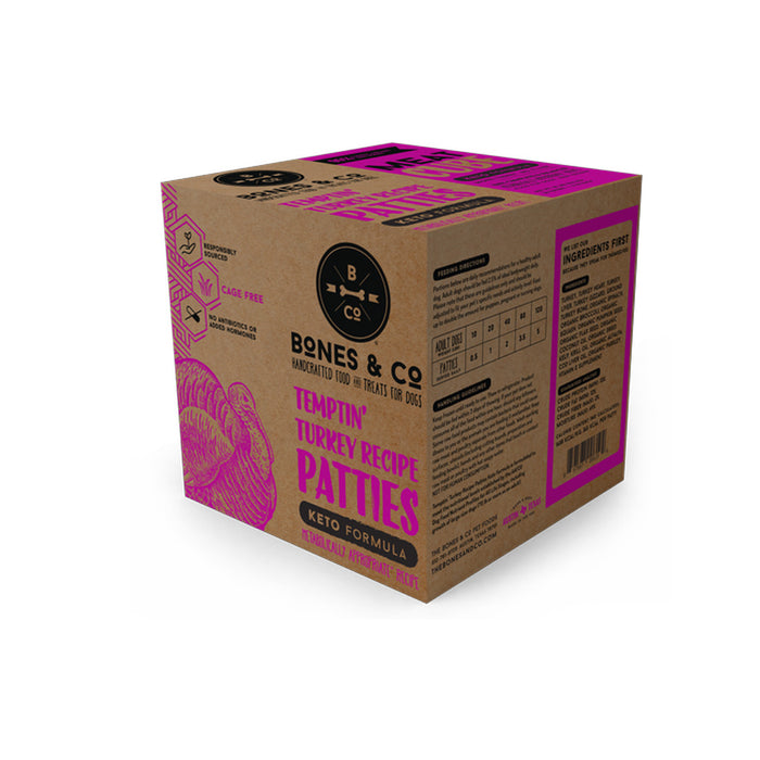 Bones & Co Turkey Bulk Box 18lb