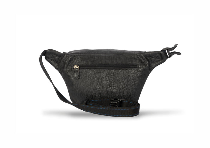 Boston Leather Bumbags - Black