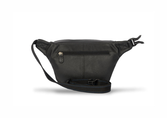 Boston Leather Bumbags - Black