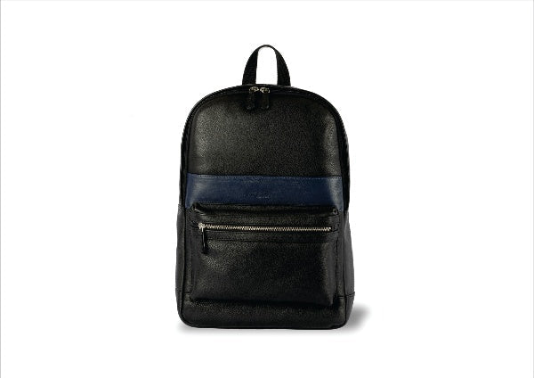 Bourne Leather Backpacks - Black