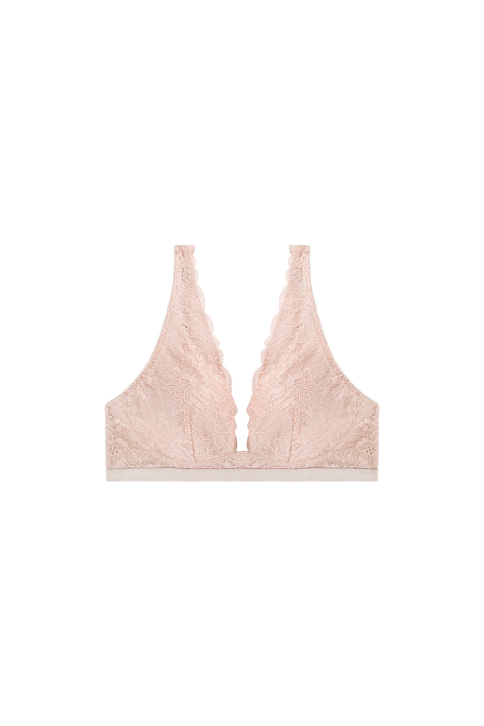 roze kant bralette
