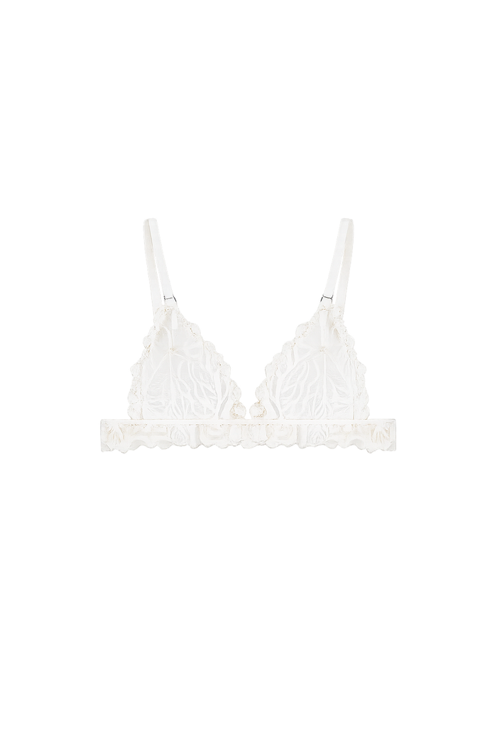 bralette triangel wit lingerie