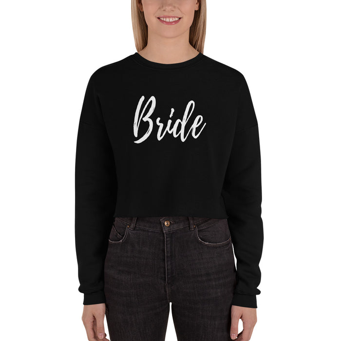 Bride Crop Sweatshirt - Bloom Seventy Seven
