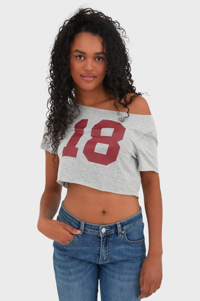 "Brooklyn" top grey