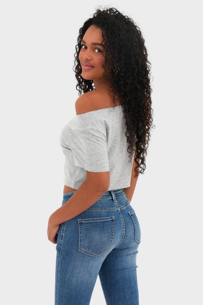 "Brooklyn" top grey