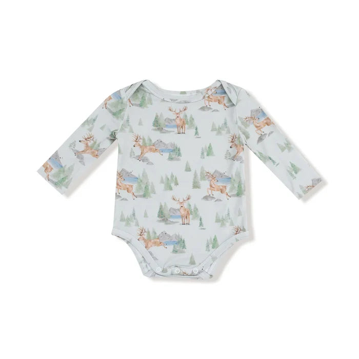 Buck Deer | Long Sleeve Bodysuit
