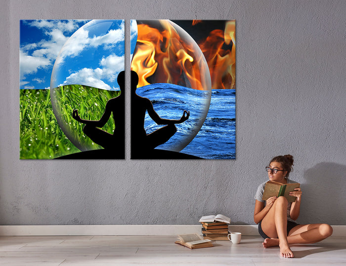 Buddhism Canvas Print #9102