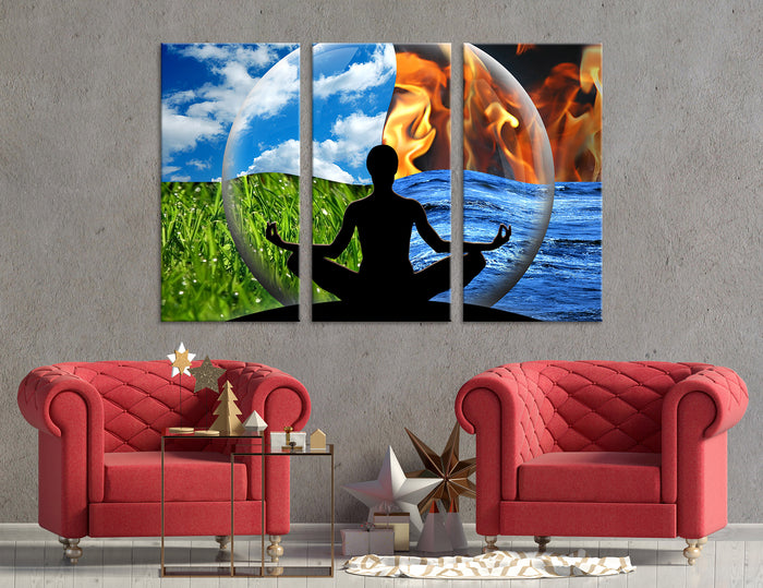 Buddhism Canvas Print #9102