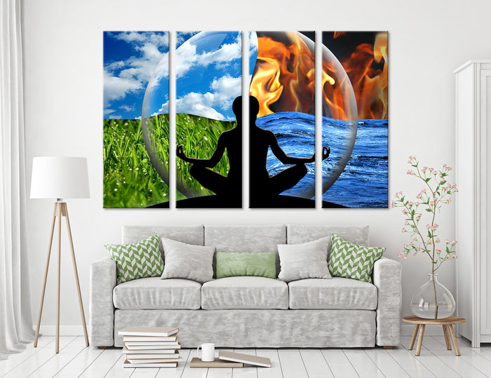 Buddhism Canvas Print #9102