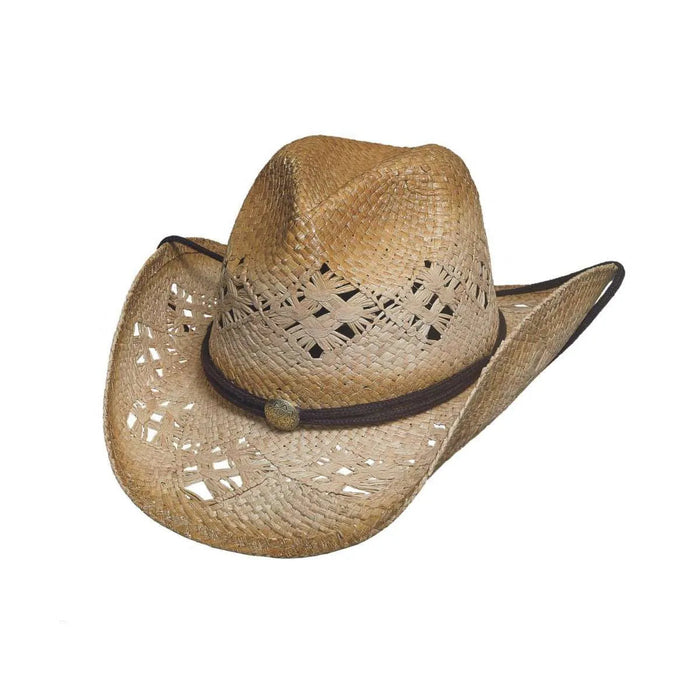 Bullhide Longmire - Raffia Straw Cowboy Hat - Hatcountry
