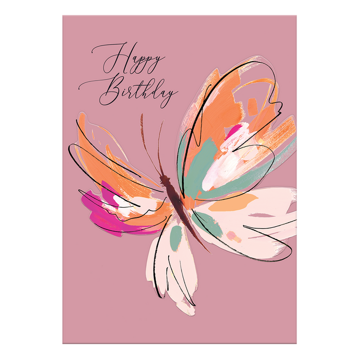 Butterfly Birthday Card