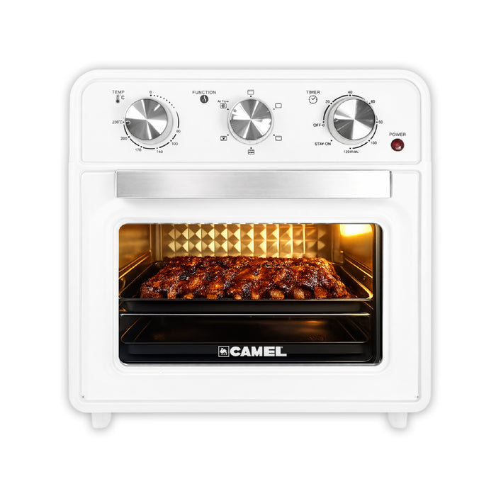 CAF-2001VMRP CAMEL 20L WHITE AIR FYER OVEN