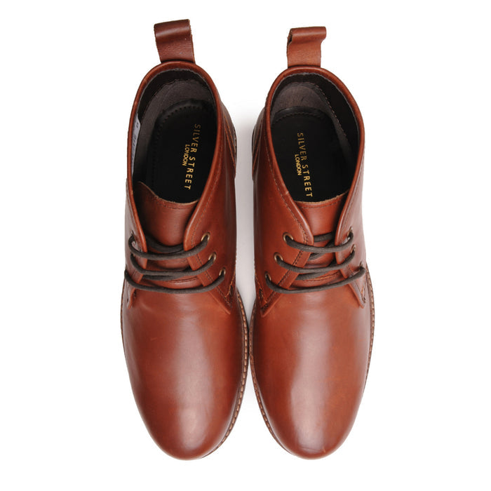 Camden Leather Chukka Boots - Brown