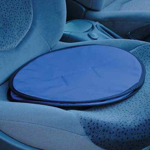 Full view of Car Rota Cushion-Large cushion on a plain background, showing its shape and supportive material.