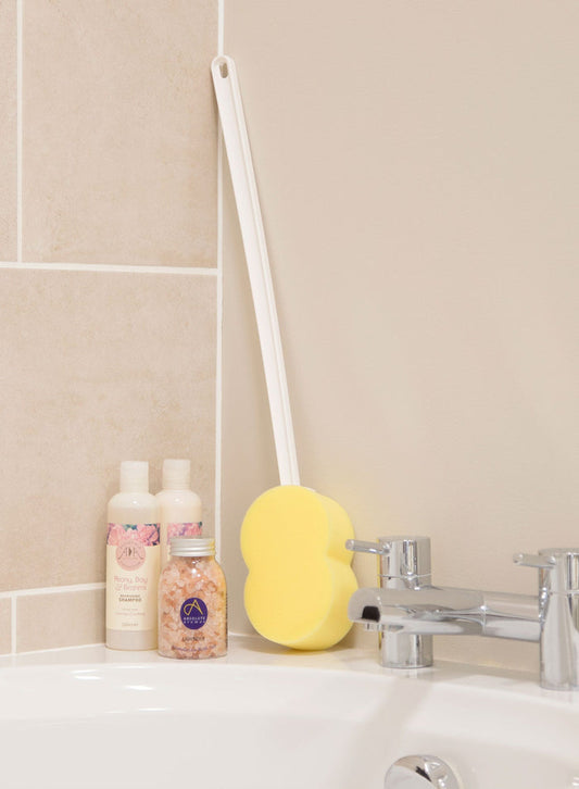 CareCo Long Handled Bath Sponge
