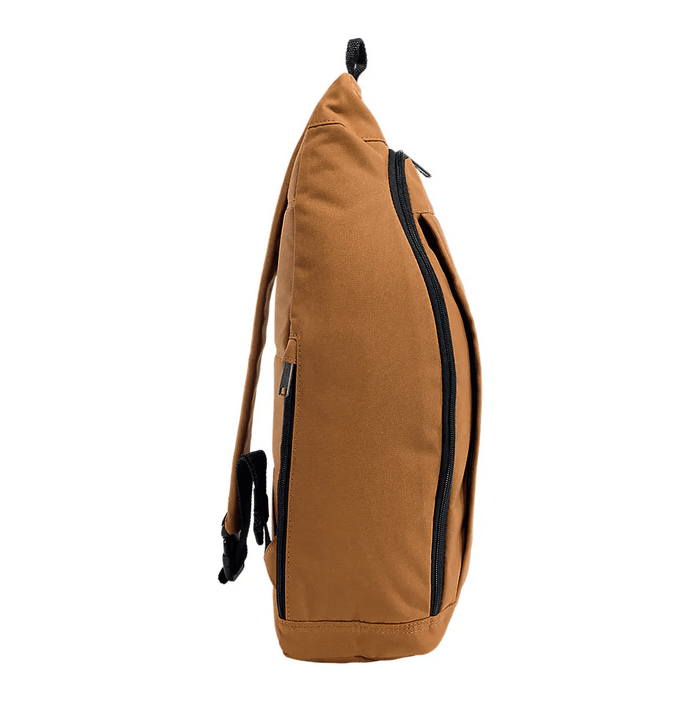 Carhartt multi-carry sling bag in brown, additional view of the front pocket