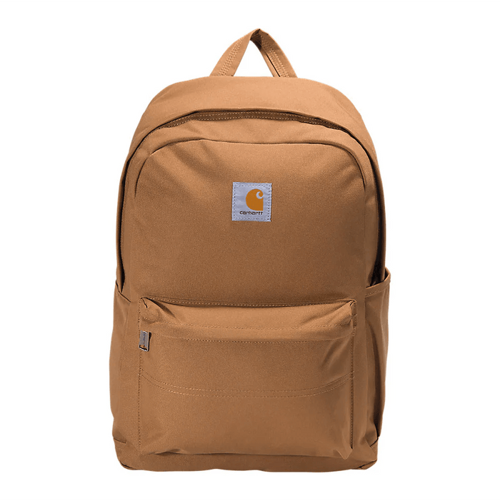 Carhartt Classic 21L backpack in Carhartt brown with padded laptop sleeve