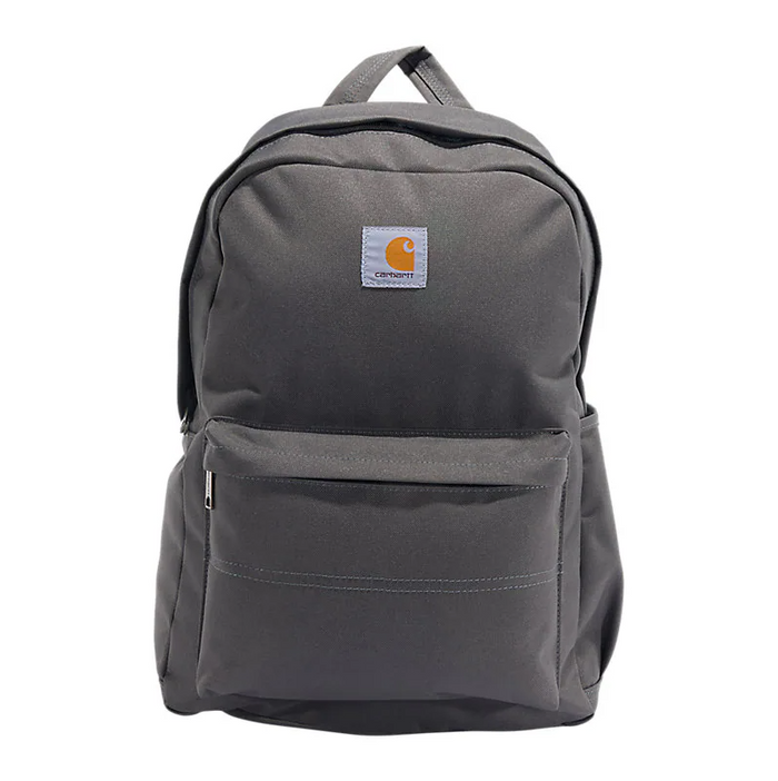 Carhartt Classic 21L backpack in gravel grey with padded laptop sleeve