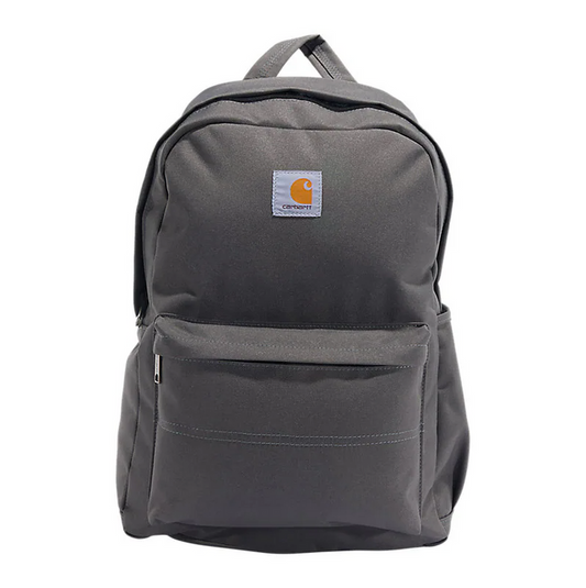 Carhartt Classic 21L backpack in gravel grey with padded laptop sleeve