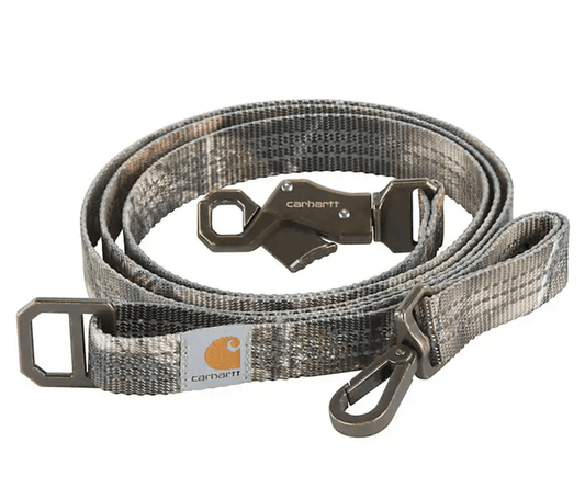 Carhartt dog leash in light moss, large