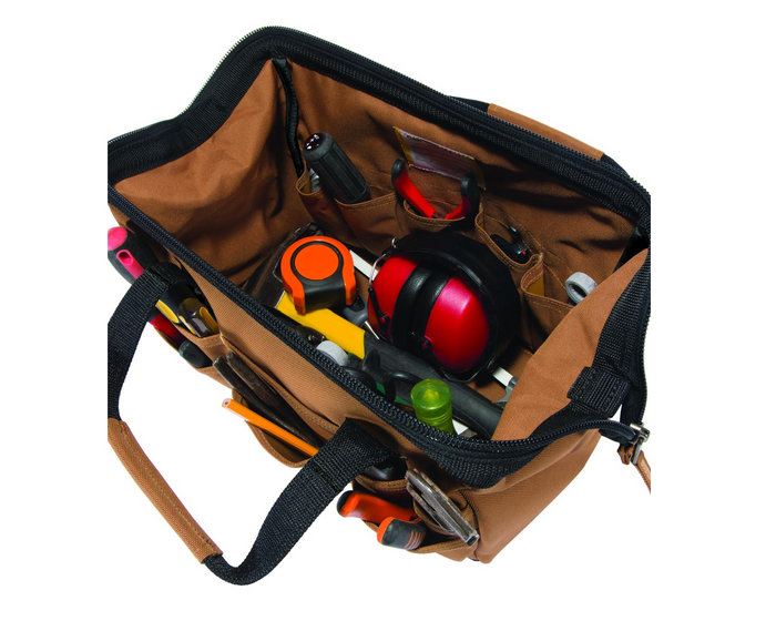 Carhartt utility medium tool bag in Carhartt brown, alternate product view