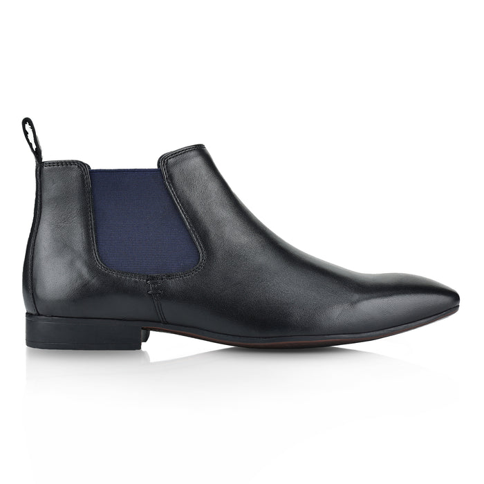 Carnaby Leather Chelsea Boots - Black