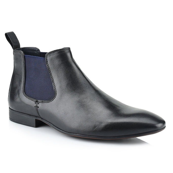 Carnaby Leather Chelsea Boots - Black