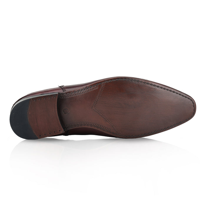 Carnaby Leather Chelsea Boots - Oxblood