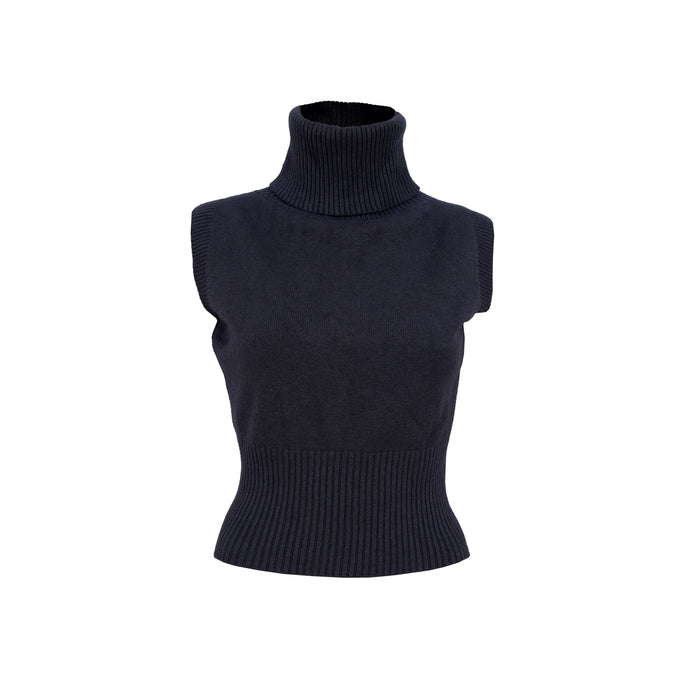 "Casual" top navy