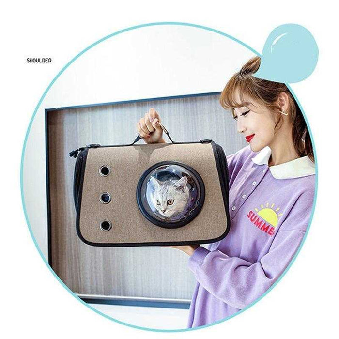 cat carrier backpack with ventilation