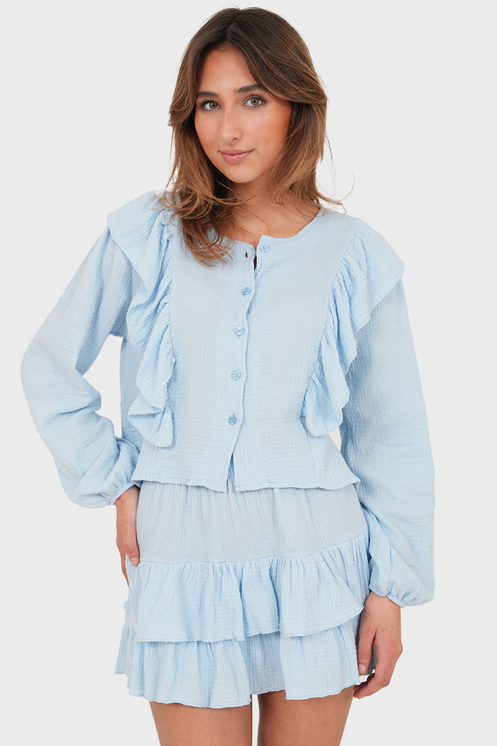 "Caya" skirt sky