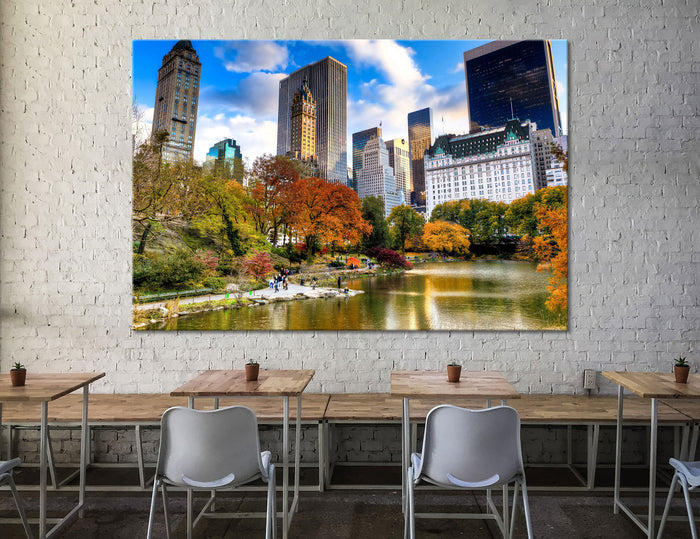 Central Park Canvas Print #9182