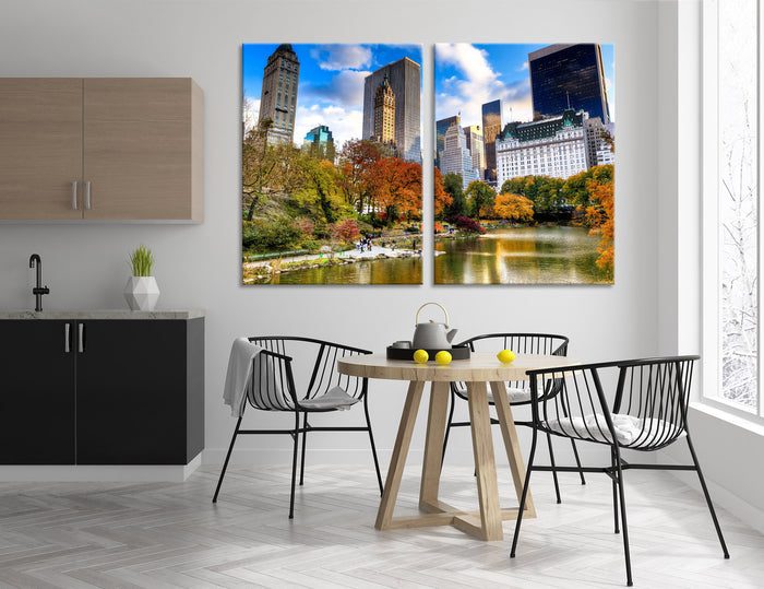 Central Park Canvas Print #9182
