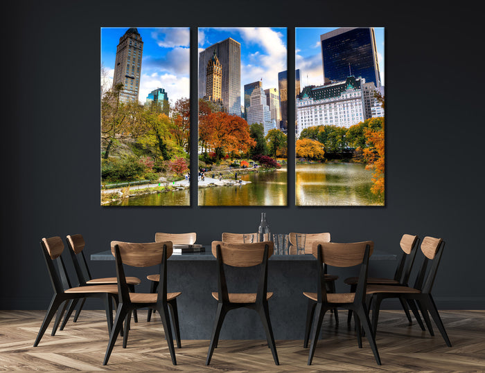 Central Park Canvas Print #9182