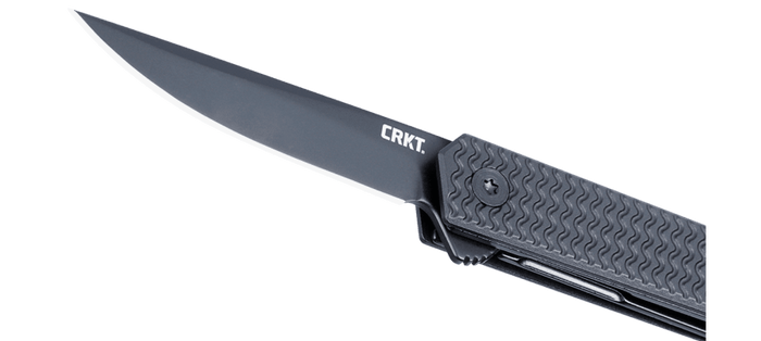 CRKT CEO Microflipper slim EDC knife sized to carry like a pen in a shirt pocket