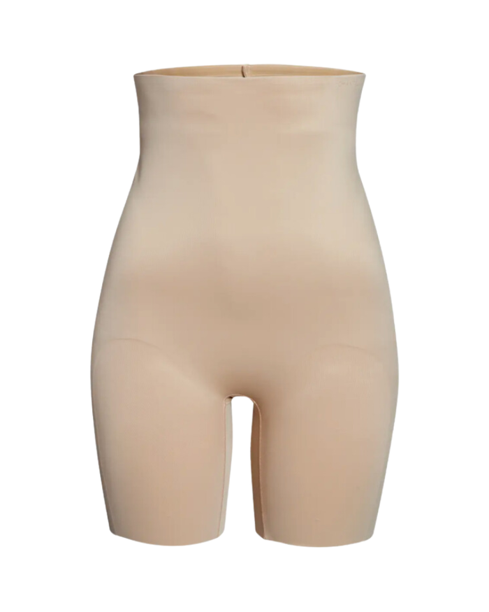 Chantelle 3507 Nude Sand Basic Shaping High Waist Mid Thigh Girdle myselflingerie.com