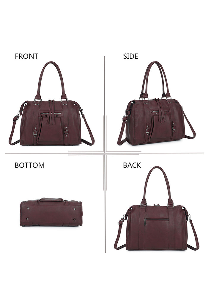 "Chelsea" bag burgundy