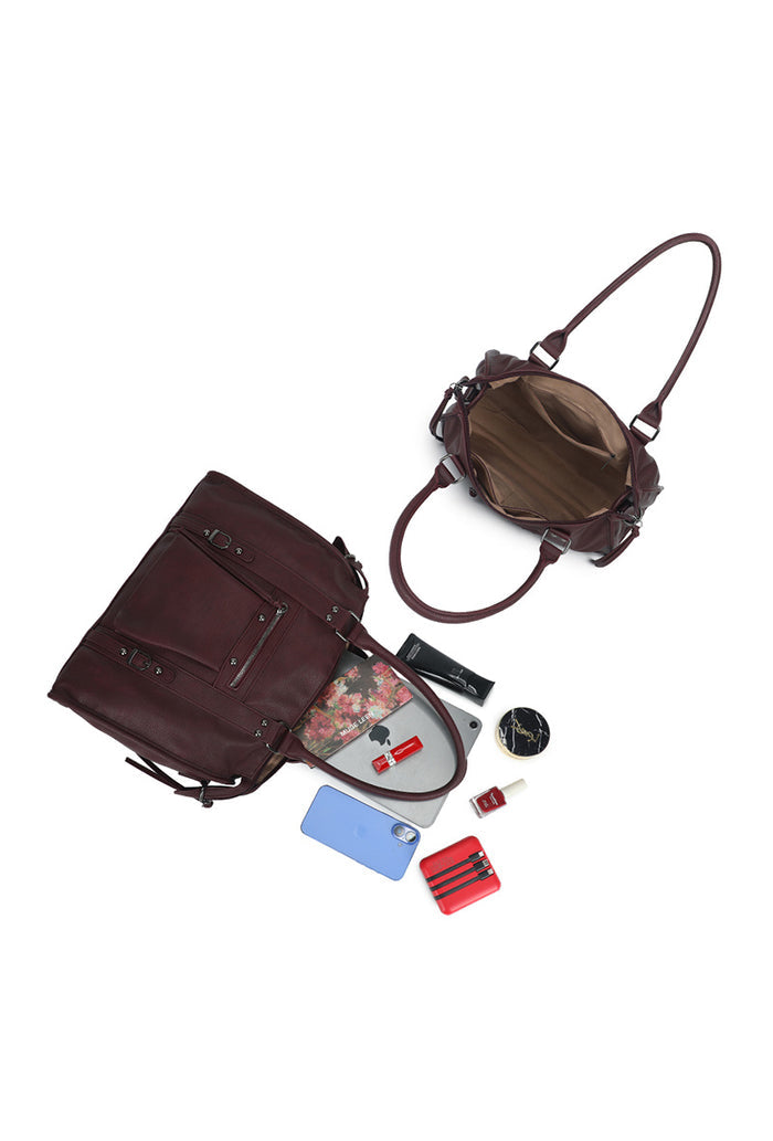 "Chelsea" bag burgundy